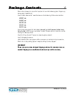 Preview for 6 page of GENERAL DIGITAL DSL2-15X-404 User Manual