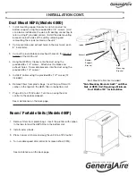 Preview for 3 page of General Filters General Aire 400 Series Installation Manual