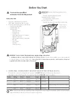 Предварительный просмотр 2 страницы General Filters GeneralAire 5500 Installation And User Manual