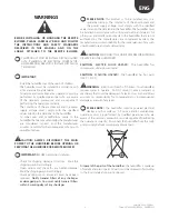 Предварительный просмотр 3 страницы General Filters GeneralAire 5500 Installation And User Manual