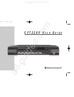 Preview for 1 page of General Instrument CFT2200 User Manual