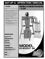 General International 10-800CF M1 Setup & Operation Manual preview