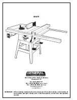 Предварительный просмотр 24 страницы General International 50-057 Setup & Operation Manual