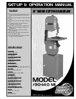 Preview for 1 page of General International 90-140 M1 Setup & Operation Manual