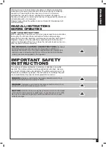 Preview for 3 page of General International BS5105 Setup And Operation Manual