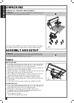 Preview for 8 page of General International BS5105 Setup And Operation Manual