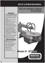 General International BT8007 Setup And Operation Manual preview