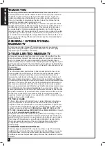 Preview for 2 page of General International MS3003 Setup & Operation Manual