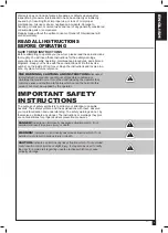 Предварительный просмотр 3 страницы General International MS3005 Setup And Operation Manual