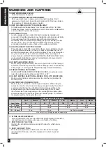 Preview for 4 page of General International MS3008 Setup & Operation Manual