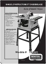 Preview for 13 page of General International TS4001 Setup And Operation Manual