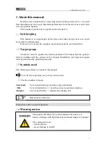 Preview for 4 page of General Measure Checkweigher User Manual