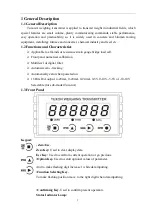 Preview for 5 page of General Measure Tuxon-A User Manual