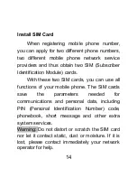 Предварительный просмотр 14 страницы GENERAL MOBILE DST500 User Manual