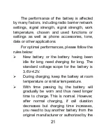 Предварительный просмотр 21 страницы GENERAL MOBILE DST500 User Manual