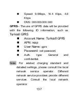 Предварительный просмотр 137 страницы GENERAL MOBILE DST500 User Manual