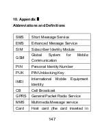 Предварительный просмотр 147 страницы GENERAL MOBILE DST500 User Manual