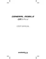 Предварительный просмотр 1 страницы GENERAL MOBILE GM 9 Pro d User Manual