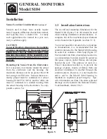 Предварительный просмотр 9 страницы General Monitors S104 Instruction Manual