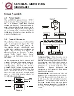 Предварительный просмотр 8 страницы General Monitors S214 Instruction Manual