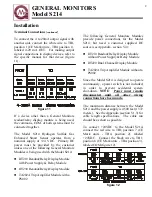 Предварительный просмотр 13 страницы General Monitors S214 Instruction Manual