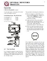 Предварительный просмотр 17 страницы General Monitors S214 Instruction Manual