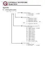 Предварительный просмотр 26 страницы General Monitors S214 Instruction Manual