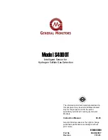 Предварительный просмотр 1 страницы General Monitors S4000T Instruction Manual