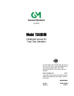 General Monitors TS4000H Instruction Manual preview