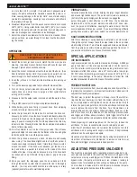 Preview for 7 page of General Pipe Cleaners JM-1450 Operating Instructions Manual