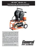 Preview for 22 page of General Pipe Cleaners JM-1450 Operating Instructions Manual