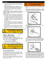 Предварительный просмотр 6 страницы General Pipe Cleaners Maxi-Rooter Operating Instructions Manual