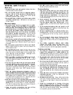 Preview for 3 page of General Pipe Cleaners Sewerooter T-3 Operating Instructions Manual