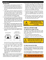 Preview for 6 page of General Pipe Cleaners speedrooter 91 Operating Instructions Manual