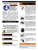 Preview for 2 page of General Pipe Cleaners Speedrooter 92R Operating Instructions Manual