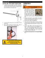 Preview for 6 page of General Pipe Cleaners Speedrooter 92R Operating Instructions Manual