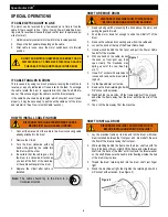 Preview for 8 page of General Pipe Cleaners Speedrooter 92R Operating Instructions Manual