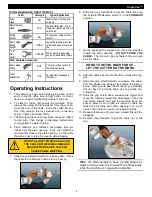 Preview for 5 page of General Pipe Cleaners Super-Vee Operating Instructions Manual