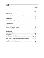 Предварительный просмотр 4 страницы General Plus GP60HSC (Spanish) Manual Del Usuario