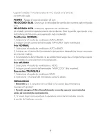 Preview for 9 page of General Plus GP60HSC (Spanish) Manual Del Usuario