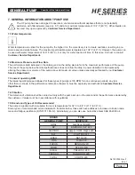 Preview for 7 page of General Pump HF Series Owner'S Manual