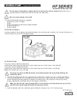 Preview for 10 page of General Pump HF Series Owner'S Manual