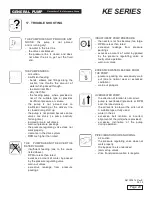 Предварительный просмотр 20 страницы General Pump KE Series Owner'S Manual