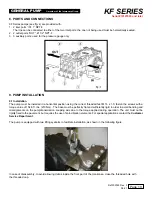 Preview for 10 page of General Pump KF Series Owner'S Manual