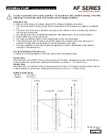 Preview for 14 page of General Pump KF Series Owner'S Manual