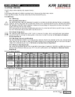 Preview for 27 page of General Pump KF Series Owner'S Manual