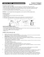 Предварительный просмотр 3 страницы General Pump Turbo 21 Boxjet Manual