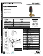 Preview for 1 page of General Pump ZH284KEZ Quick Start Manual