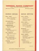 Preview for 25 page of GENERAL RADIO COMPANY 1231-B Operating Instructions Manual