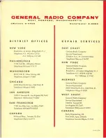 Предварительный просмотр 59 страницы GENERAL RADIO COMPANY 1391-B Operating Instructions Manual